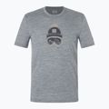 Футболка чоловіча super.natural Gogeanie Tee cashmere greymel/dark shadowmel/vintage khakimel 4