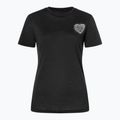 Футболка жіноча super.natural Little Heartwood Tee jet black/feather grey 4