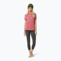 Футболка жіноча super.natural Rock Flowers Tee mauvewood/various 2