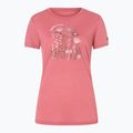 Футболка жіноча super.natural Rock Flowers Tee mauvewood/various 4