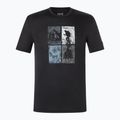 Футболка чоловіча super.natural Go Hiking Tee jet black/various 5