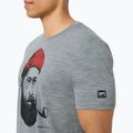 Футболка чоловіча super.natural Sailor Tee cashmere grey mel/jet black /high risk red 3
