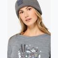 Лонгслів жіночий super.natural Apres Ski cashmere grey melange/various 4