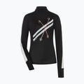 Лонгслів жіночий super.natural KryTeeede Col T-Neck Light jet black/white/mountain trail gl/white 4