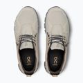Черевики для бігу жіночі On Cloud 5 Waterproof pearl/fog 13