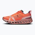 Черевики для бігу жіночі On Running Cloudsurfer Trail flame/dustrose 10