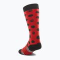 Шкарпетки для сноуборду жіночі ThirtyTwo Merino red/black 2