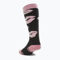 Шкарпетки для сноуборду жіночі ThirtyTwo Merino black/pink 2