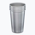 Кружки туристичні Klean Kanteen Pint Cup 4 штуки brushed stainless