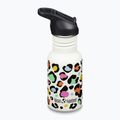 Пляшка туристична дитяча Klean Kanteen Flip Seal Sport Cap Straw 355 мл leopard print