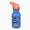 Пляшка туристична дитяча Klean Kanteen Flip Seal Sport Cap Straw 355 мл sharks in shades