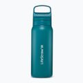 Пляшка туристична Lifestraw Go 2.0 Steel z filtrem 1 l laguna teal