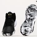 Кросівки для баскетболу чоловічі Under Armour Jet '21 black/white/metallic gold 10