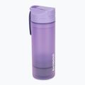 Пляшка туристична з фільтром Bachgold Selfpress Waterfilter 500 мл бузковий