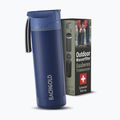 Пляшка туристична з фільтром Bachgold Selfpress Waterfilter 500 мл блакитний