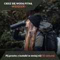 Пляшка туристична з фільтром Bachgold Selfpress Waterfilter 500 мл білий 6