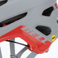Шолом велосипедний Bell 4Forty Integrated MIPS matte gloss gray/crimson 7