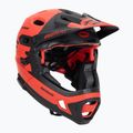 Шолом велосипедний Bell FF Super DH MIPS Spherical fasthouse matte gloss red/black