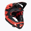 Шолом велосипедний Bell FF Super DH MIPS Spherical fasthouse matte gloss red/black 8