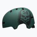 Шолом велосипедний Bell Local green black/skull 2