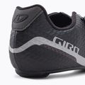 Кросівки велосипедні шосе чоловічі Giro Regime Carbon black 9