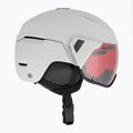 Шолом гірськолижний Giro Orbit Spherical matte light grey/vivid ember 4