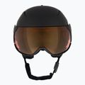 Шолом гірськолижний жіночий Giro Aria Spherical matte black/vivid cooper 2