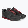 Кросівки велосипедні на платформі чоловічі Giro Tracker Fastlace black/bright red 3