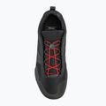 Кросівки велосипедні на платформі чоловічі Giro Tracker Fastlace black/bright red 6