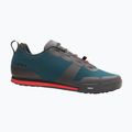 Кросівки велосипедні чоловічі Giro Tracker Fastlace harbor blue/bright red