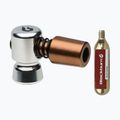 Насос велосипедний Blackburn Wayside CO2 + 1 картридж 16г silver 2