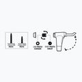 Насос велосипедний Blackburn Airstick Anyvalve HV 160psi dark grey 2