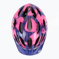 Шолом велосипедний дитячий Giro Raze berry blue flowers 6
