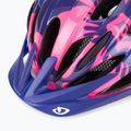 Шолом велосипедний дитячий Giro Raze berry blue flowers 7