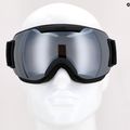 Маска лижна UVEX Downhill 2000 FM black mat/mirror silver/clear 55/0/115/2030 8