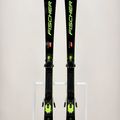 Лижі гірські дитячі Fischer RC4 Worldcup SL JR. M/O-Plate + RC4 Z9 GW AC black/yellow 13