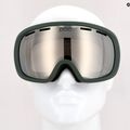 Маска лижна POC Fovea Clarity epidote green/clarity define/spektris ivory 11