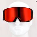 Маска лижна UVEX Saga TO fierce red mat/mirror red laser/gold lite/clear 55/1/351/3030 13