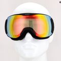 Маска лижна UVEX Downhill 2100 V black mat/mirror rainbow variomatic/clear 55/0/391/2030 12