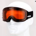 Маска лижна Alpina Nakiska black matt/orange 10
