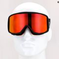Маска лижна дитяча Atomic Count JR Cylindrical black/red flash 9
