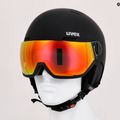 Шолом лижний UVEX Wanted Visor чорний 56/6/262/1005 9