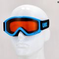 Маска лижна  дитяча  UVEX Speedy Pro blue/lasergold 55/3/819/40 7