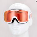 Маска лижна  UVEX Downhill 2000 S CV white/mirror rose colorvision orange 55/0/447/10 8