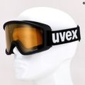 Маска лижна  UVEX G.gl 3000 P black mat/polavision brown clear 55/1/334/20 7