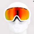 Маска лижна  POC Fovea Mid Clarity hydrogen white/spektris orange 40408-8265 12