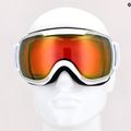 Маска лижна  UVEX Downhill 2000 FM white/mirror pink rose 55/0/115/12 8