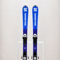 Лижі гірські дитячі Salomon S Race MT Jr. + L6 блакитні L47041900 15