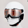 Шолом лижний Alpina Arber Visor Q Lite white matt 10