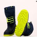Черевики зимові підліткові CMP Ahto Snowboots синьо-жовті 3Q49574J/N950 13